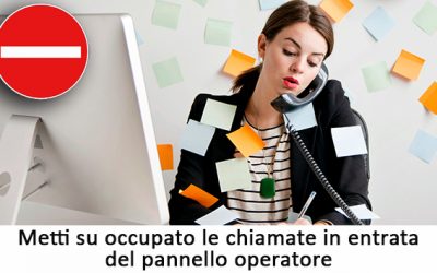 Dai uno stop alla chiamate in entrata e ottimizza le chat attive