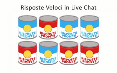 Usare le Risposte veloci in live chat