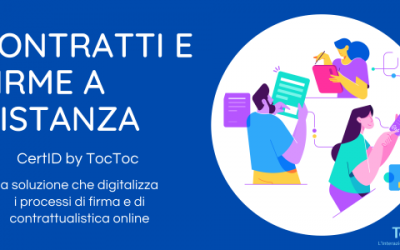 Come eseguire contratti online con firme elettroniche a distanza